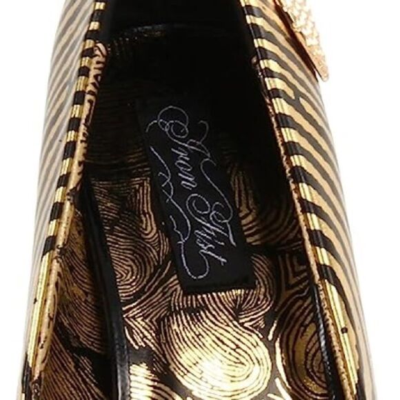 Iron Fist Hands Off Thumbprint Peep Toe Platform Stiletto Hees - Picture 9 of 15